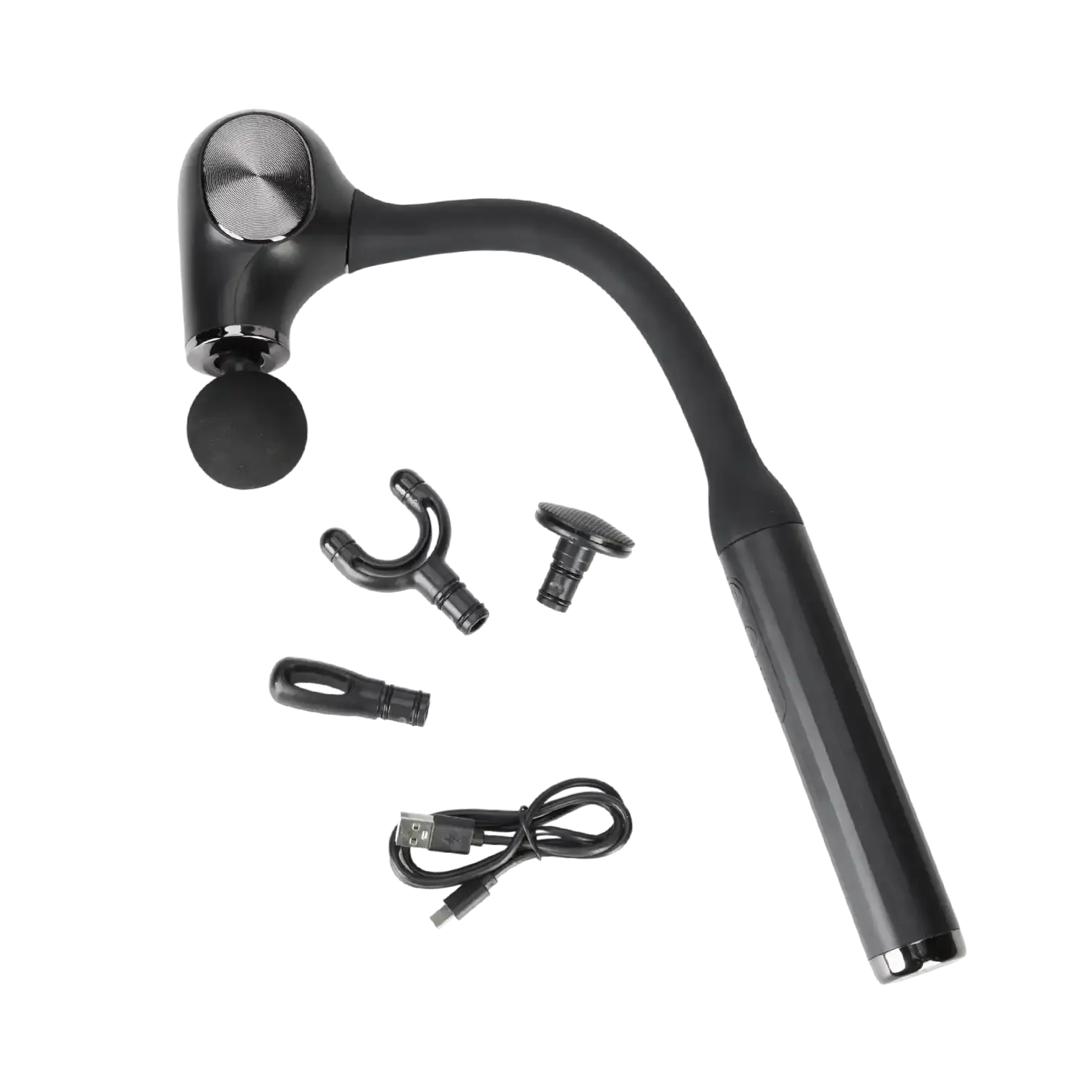 Перкуссионный массажер Hammer Graphite Black