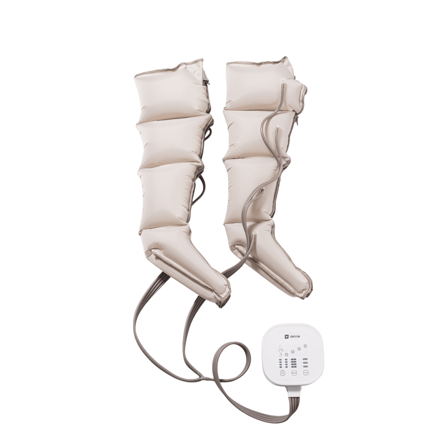 Лимфодренажный массажер для ног FlowBoot 4 Sand Beige