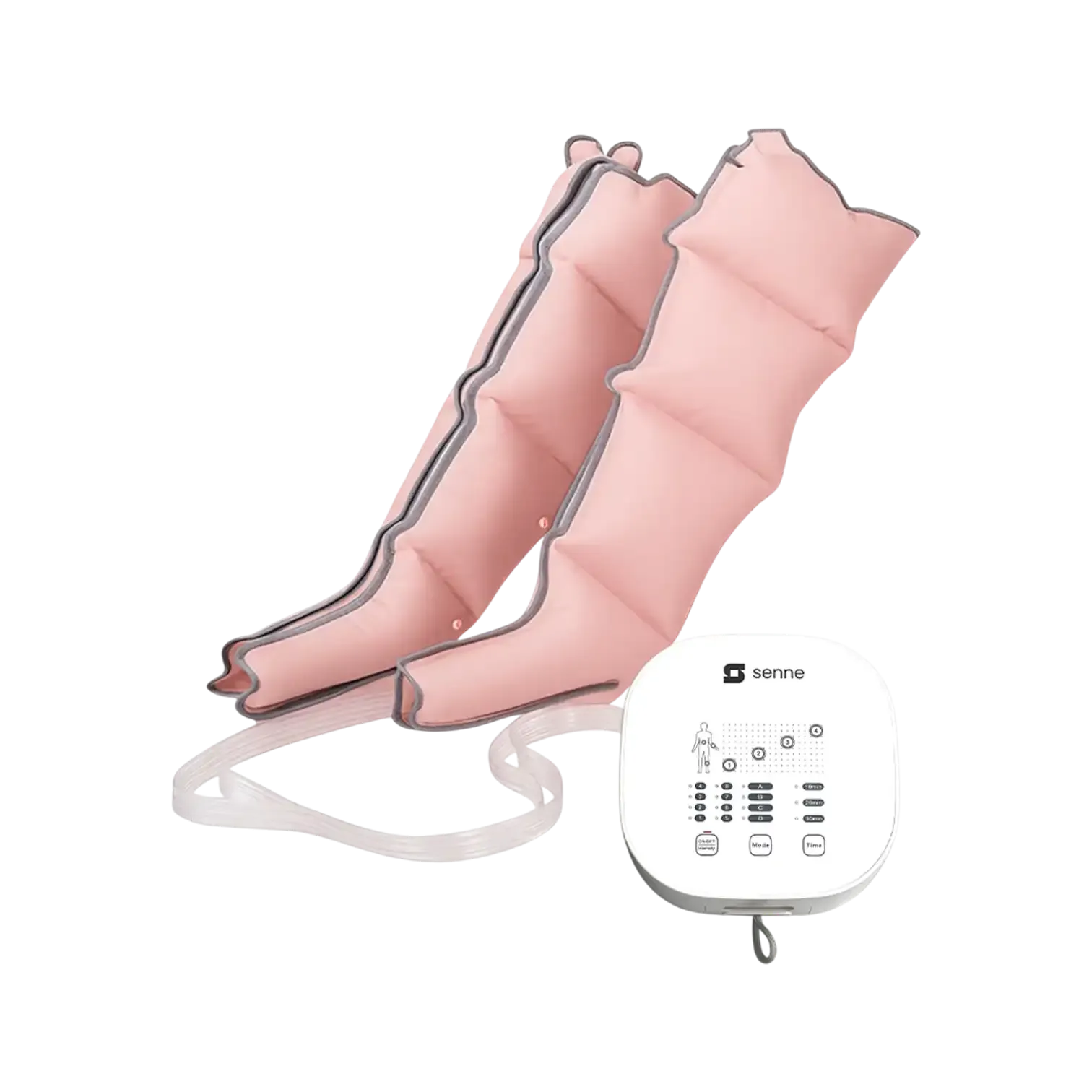 Лимфодренажный массажер для ног FlowBoot 4 Pink