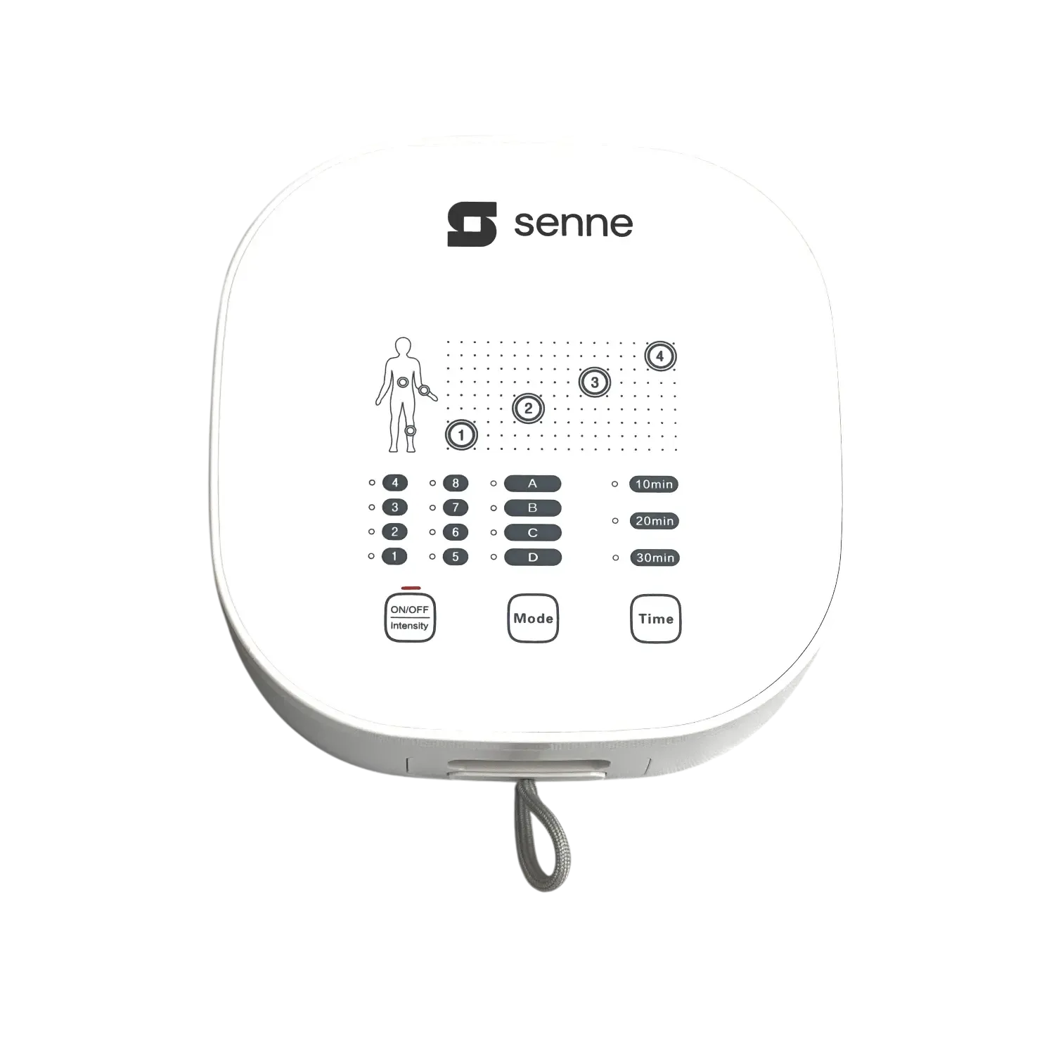 Компрессор для лимфодренажного массажера белый FlowSet 4
